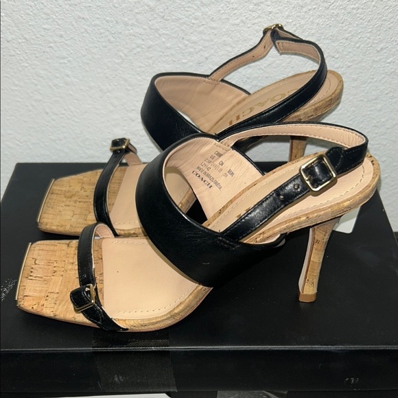 COACH Women's Kit Two-Piece Dress Sandals - Picture 3 of 6
